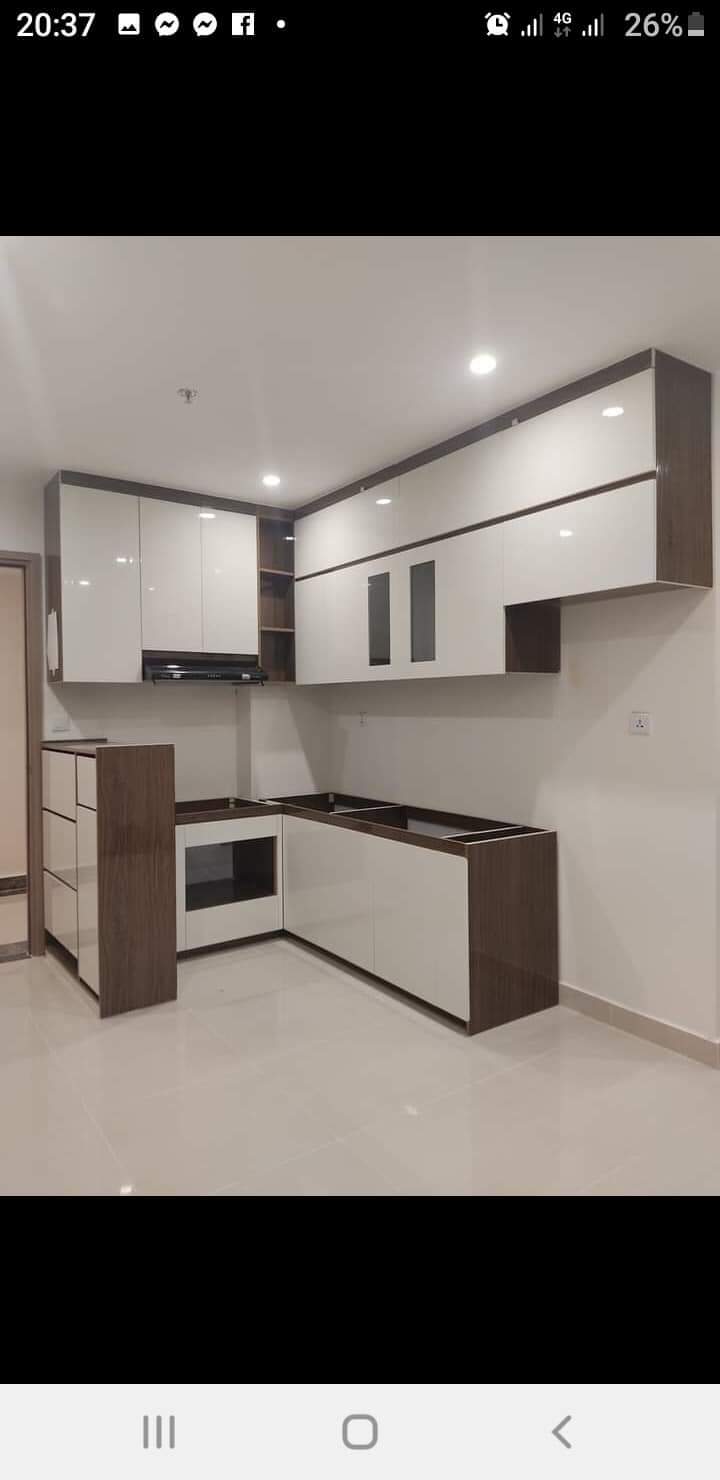 Tủ bếp nhựa Đài Loan cao cấp HL14