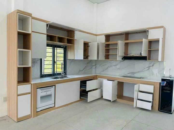 Tủ bếp nhựa Đài Loan cao cấp HL12