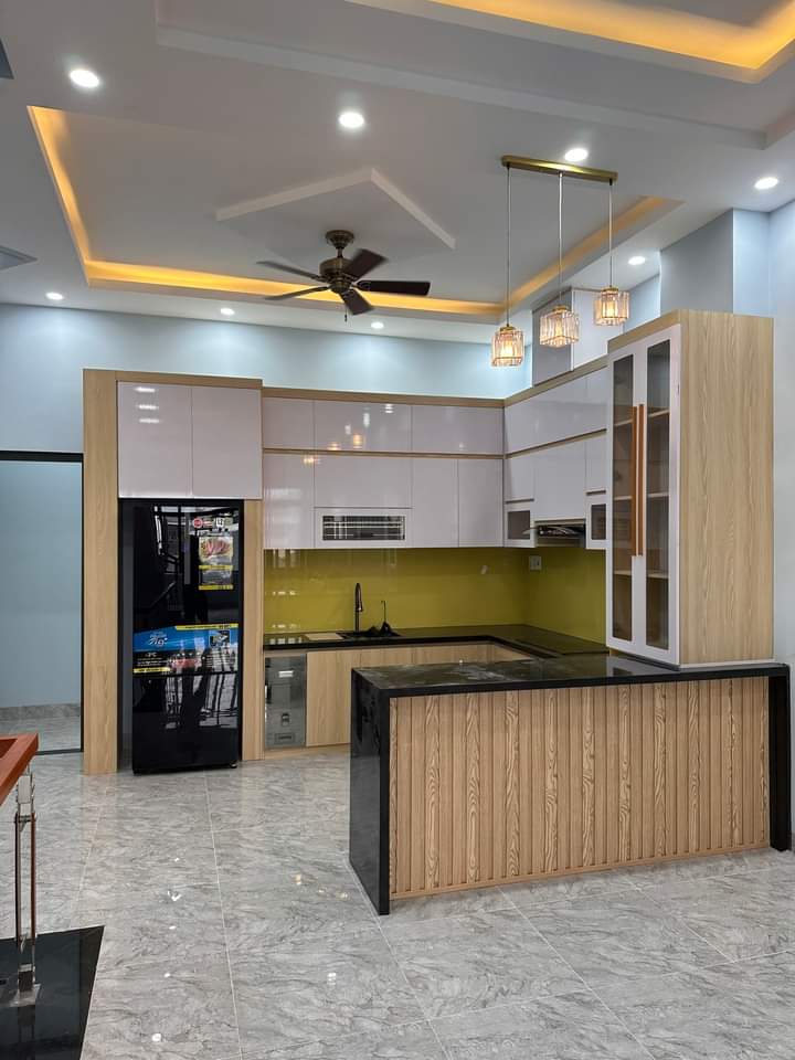 Tủ bếp nhựa Đài Loan cao cấp HL11