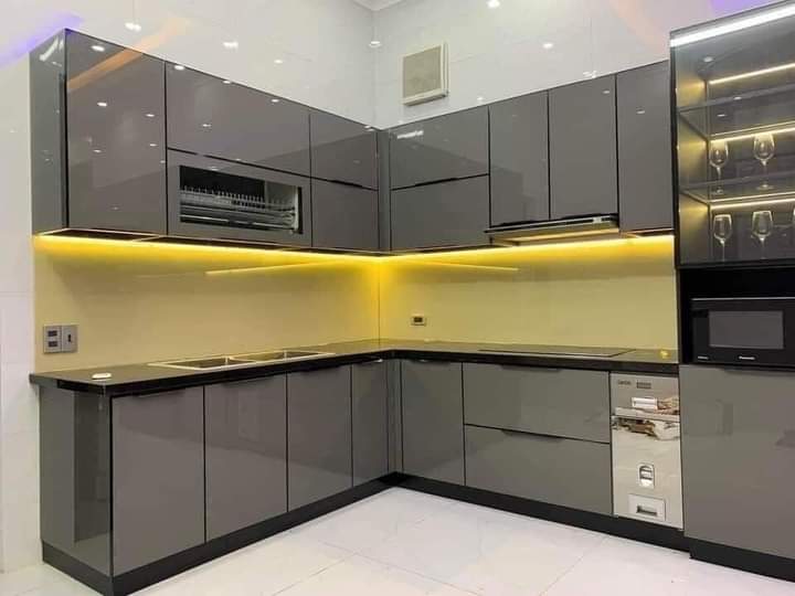 Tủ bếp nhựa Đài Loan cao cấp HL10