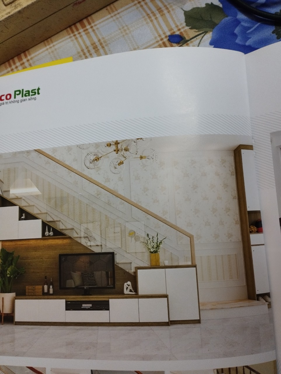 Kệ cầu thang nhựa Đài Loan cao cấp HL02