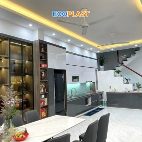 Tủ bếp nhựa Đài Loan cao cấp HL18