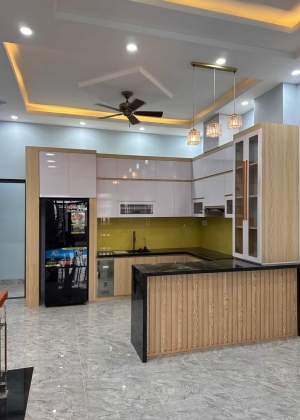 Tủ bếp nhựa Đài Loan cao cấp HL11